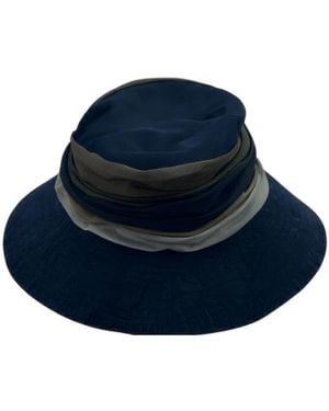 Grevi Accessoires ,Blauw ,Nylon Blauwe Hoeden