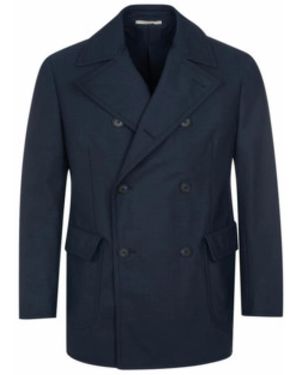 Pal Zileri Blauer Herrenmantel Zeitloses Design