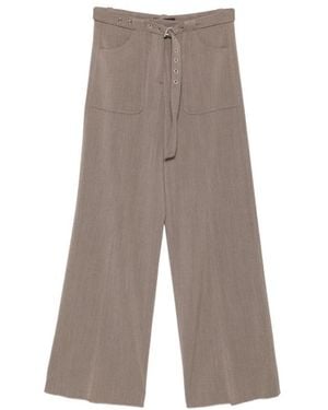 The Seafarer Wide Trousers - Gris