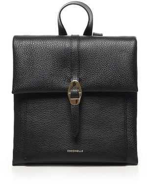 Coccinelle Schwarze Lederhandtasche