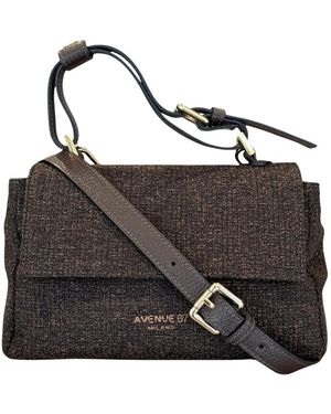 Avenue Borsa Elettra Wool Xs - Schwarz