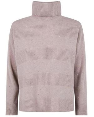 D.exterior Sweaters Braun - Grau