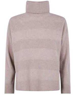 D.exterior Truien & Vesten ,Bruin Sweaters Bruin - Grijs