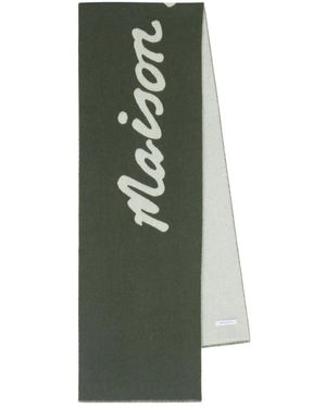 Maison Kitsuné Winter Scarves - Verde