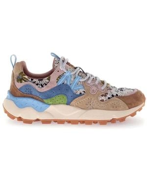 Flower Mountain Trainers - Blue