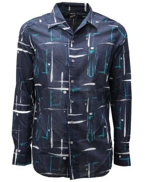 Bagutta Casual Shirts - Blue