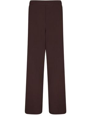 Blanca Vita Wide Trousers - Brown