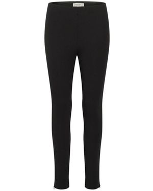 Part Two Slim-Fit Trousers - Black