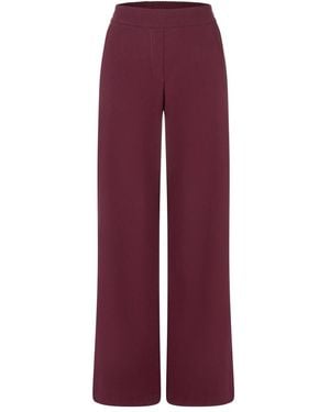 M·a·c Wide Trousers - Rojo