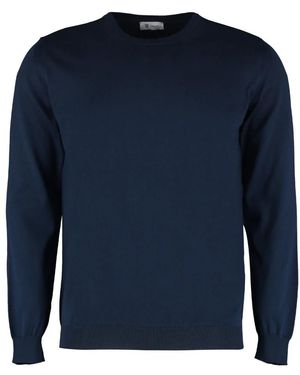 THE (Alphabet) Round-Neck Knitwear - Blue