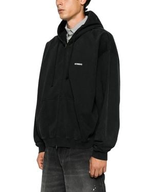 Vetements Zip-Throughs - Black