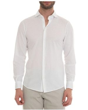 Gran Sasso Formal Shirts - White