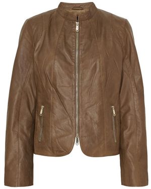 Btfcph Leather Jackets - Marron