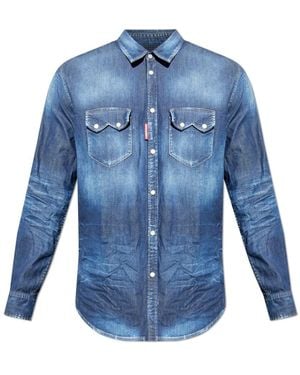 DSquared² Denim Hemd - Blau