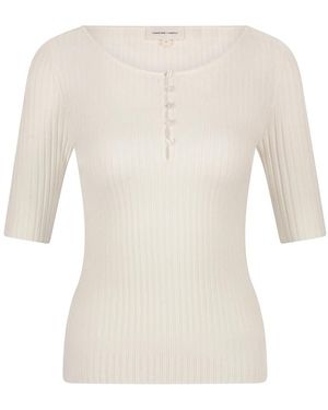 FABIENNE CHAPOT Round-Neck Knitwear - Bianco