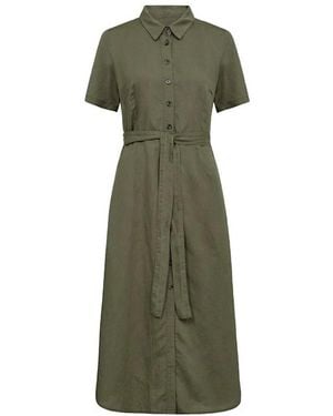 Part Two Shirt Dresses - Green