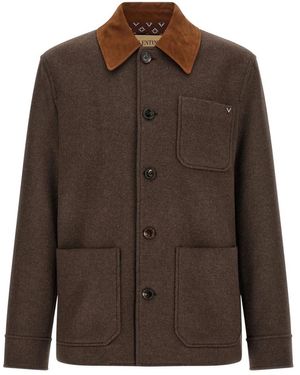 Valentino Garavani Light Jackets - Brown