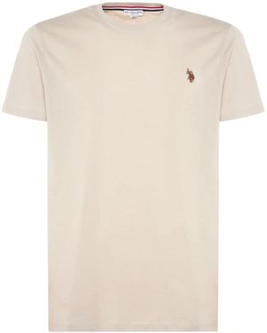 U.S. POLO ASSN. T-Shirts - Natural