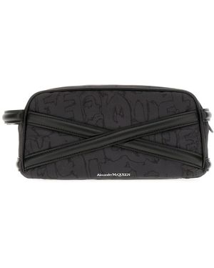 McQueen Toilet Bags - Negro