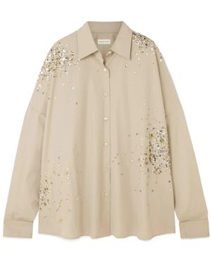 Dries Van Noten Casia Emb 3314 W.W. Shirt - Naturel