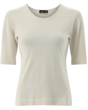 Van Laack Tops ,Wit ,Stijlvolle T-Shirts S00270 - Grijs