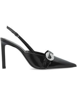 Coperni Schoenen ,Zwart ,Leer Hoge Hakken Schoenen
