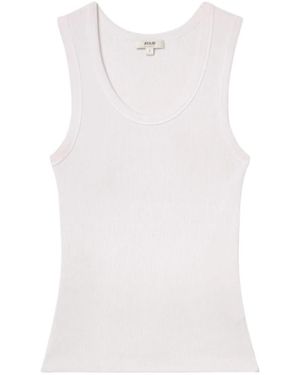 Agolde Sleeveless Tops - Blanco