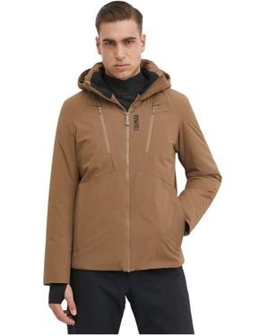 Colmar Fitness ,Bruin ,Leer Ski Jacket