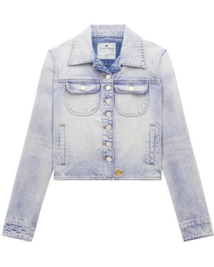 Courreges Denim Jackets - Blue
