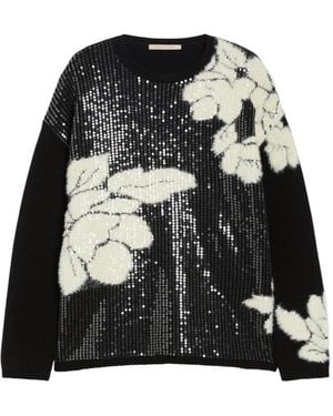 Pennyblack Round-Neck Knitwear - Black