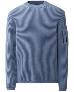 C.P. Company Round-Neck Knitwear - Blue