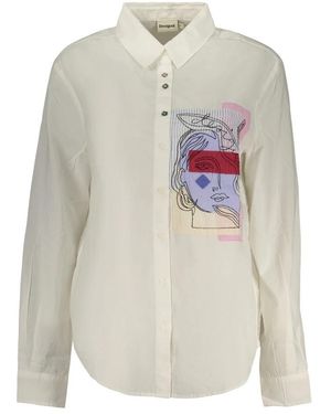 Desigual Rin Langarmshirt - Weiß