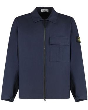 Stone Island Light Jackets - Blu