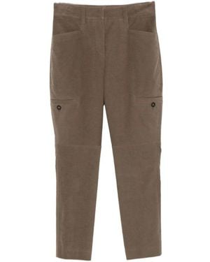 Brunello Cucinelli Slim-Fit Trousers - Marron