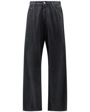 MM6 by Maison Margiela Wide Jeans - Black