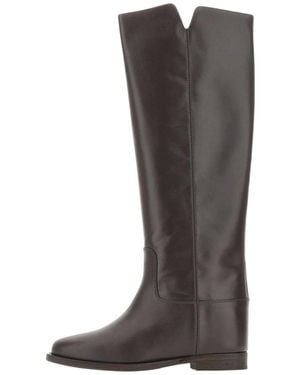 Via Roma 15 High Boots - Brown