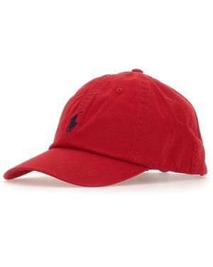 Polo Ralph Lauren Caps - Red