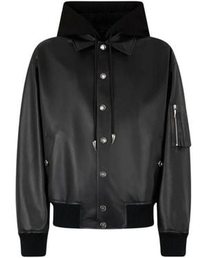 Roberto Cavalli Leather Jackets - Negro