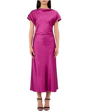 Liu Jo Midi Dresses - Purple