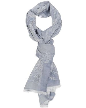Etro Silk Scarves - Blue