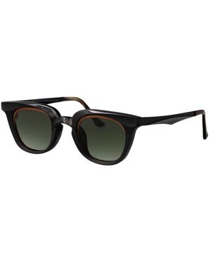 Rigards Eckige Sonnenbrille - Schwarz