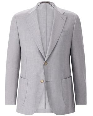 Windsor. Zweireihiger Blazer - Grau