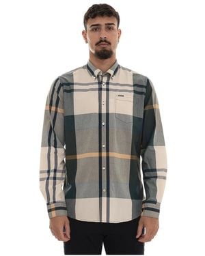 Barbour Shirt Met Lange Mouwen - Grijs