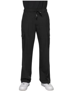 Just Cavalli Straight Trousers - Nero
