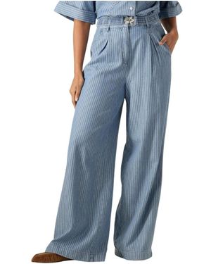 Aaiko Lotty Stripe Co 568 - Blauw