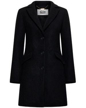 Silvian Heach Single-Breasted Coats - Negro