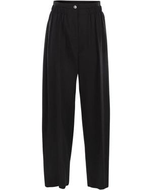 Sportmax Wide Trousers - Black