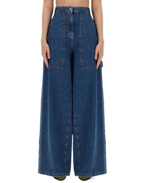 Etro Wide Jeans - Blue