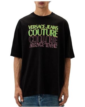 Versace Jeans Couture T-Shirts - Black