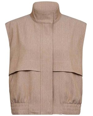 co'couture Marlocc Weste - Braun
